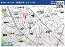 現地案内図・住宅ナビ：柏市加賀3-10-12